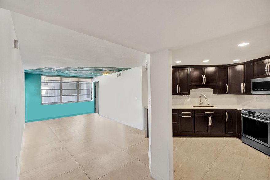 Location, Location, Location! Step inside this beautifully designed 1-bedroom + den, 1.5-bathroom unit. The open-concept layout is bright and airy and invites natural light to fill the space. Whether you're working from home, entertaining guests, or simply unwinding, this home offers the perfect balance of style.Nestled in one of Aventura's most sought-after waterfront buildings, this home puts you right in the center of it all. Enjoy the convenience of having world-class dining, high-end shopping, grocery stores, banking, and everyday essentials just steps from your door. The community features 24 hr security and concierge, assigned parking, pools, tennis, a gym, dock space, and much more. Building has passed the Structural Integrity Reserve Studies