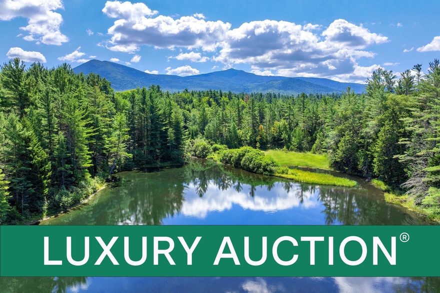This pristine, 300-acre escape in upstate NY’s Adirondack region is Pending Sale following a Luxury AUCTION on Oct 9, 2025! List price used for REFERENCE ONLY. Inquire for details… Not previously offered for sale, this truly unique property has never been forested or developed. Gently graded grounds include 2 private lakes, 0.75 miles of frontage along Frenchs Brook (excellent for trout fishing), miles of manicured trails through unspoiled forest, and sweeping views of Whiteface and Esther Mountains. Living quarters include 3 structures offering 3,638 sf, 7 beds and 4 baths, plus a 2-vehicle garage and workshop. Bordered on the east and south by protected lands, ensuring privacy. Subdividable to 8.5-ac parcels. A Must-See!