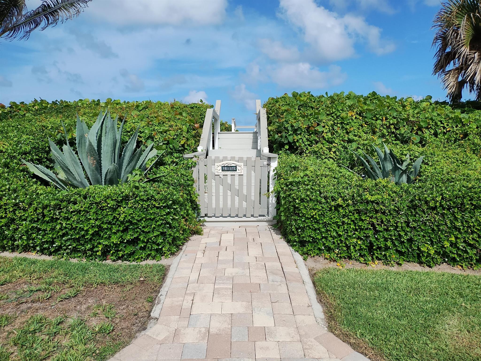 Direct Ocean Views with a private beach access and private pavilion right on the sand. This updated, second floor 2 bed 2 bath Condo is in the heart of Ocean Ridge Fl. This small boutique community has only 20 units. Just a short walk to restaurants and a short ride to popular downtown Delray Beach.