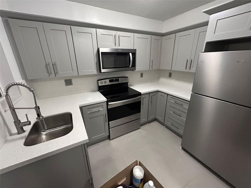 Newly renovated, centrally located 2/1. Close to Miami International Airport, schools and mall. Roof, floors and kitchen 1.5 yrs old, A/C and impact doors/windows 3 years old, all in prestine condition. Ready to move in or great investment property. Huge backyard with covered patio.