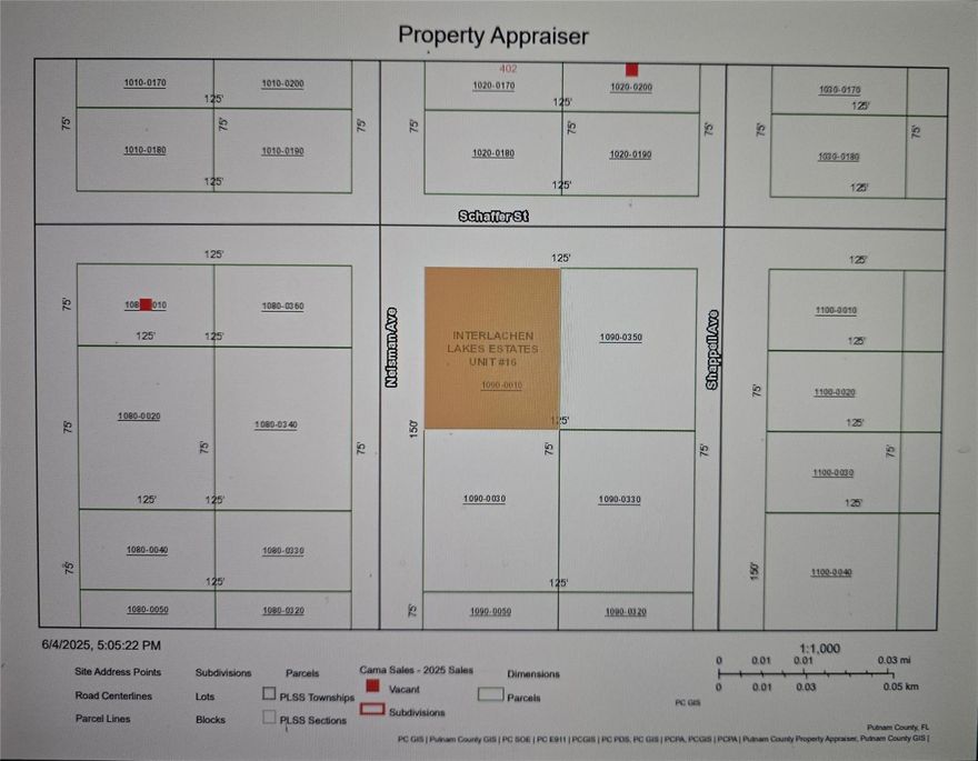 Great opportunity to own a vacant lot in Interlachen.  Motivated seller!  Bring your offer!