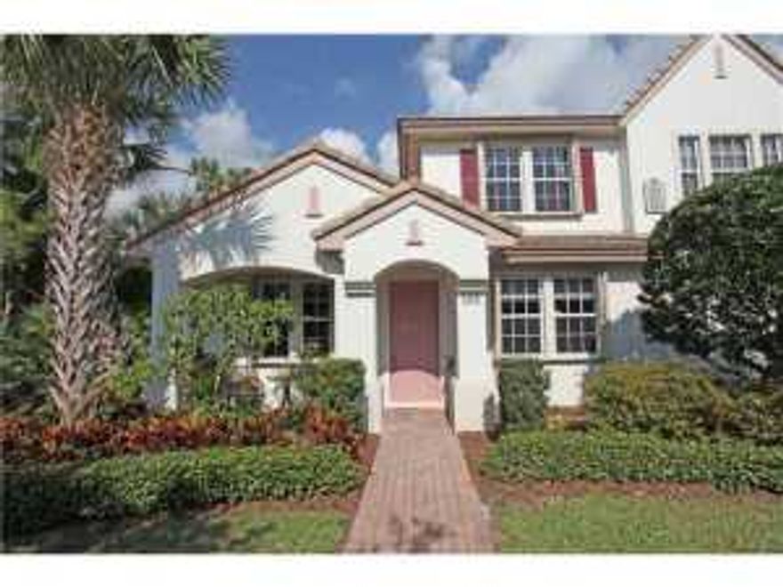 Stunning Town Home with Tons of Upgrades, 2 Bed (Master Down) 2.5 Baths + Loft (3rd Bed?). Open Upgraded Kitchen with Granite Countertops, Stainless Steel Appliances & Breakfast Nook , Separate Living & Dining Areas. Premium Light Fixtures, Ceiling Fans & Window Treatments. Gated Front Yard Entry Way. No Fuss Accordion Shutters. 1 Months Rent / 2 Months Security. Minimum 1 Year Lease. 10 Business Day HOA Approval Process Plus HOA Interview.