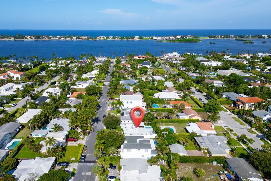 Build your dream home! 5,760 SF (60 ft x 96 ft) parcel east of Olive Ave on a desirable through-street to the Intracoastal Waterway. Situated in SoSo, where new construction & multi-million-dollar homes are flourishing. The lot currently features a livable home & swimming pool, & 3,100+ SF new build plans available for purchase or the option to custom build-to-suit (pricing TBD). The adjacent property to the east is also available, offering the opportunity to assemble an extra-large lot for a signature estate or investment project. Enjoy Flagler Drive's scenic bike trail & an unmatched location near Palm Beach Island, beaches, top schools, golf, tennis, shopping, dining, Downtown WPB, Brightline, & PBI Airport. All measurements & information are deemed reliable but not guaranteed.