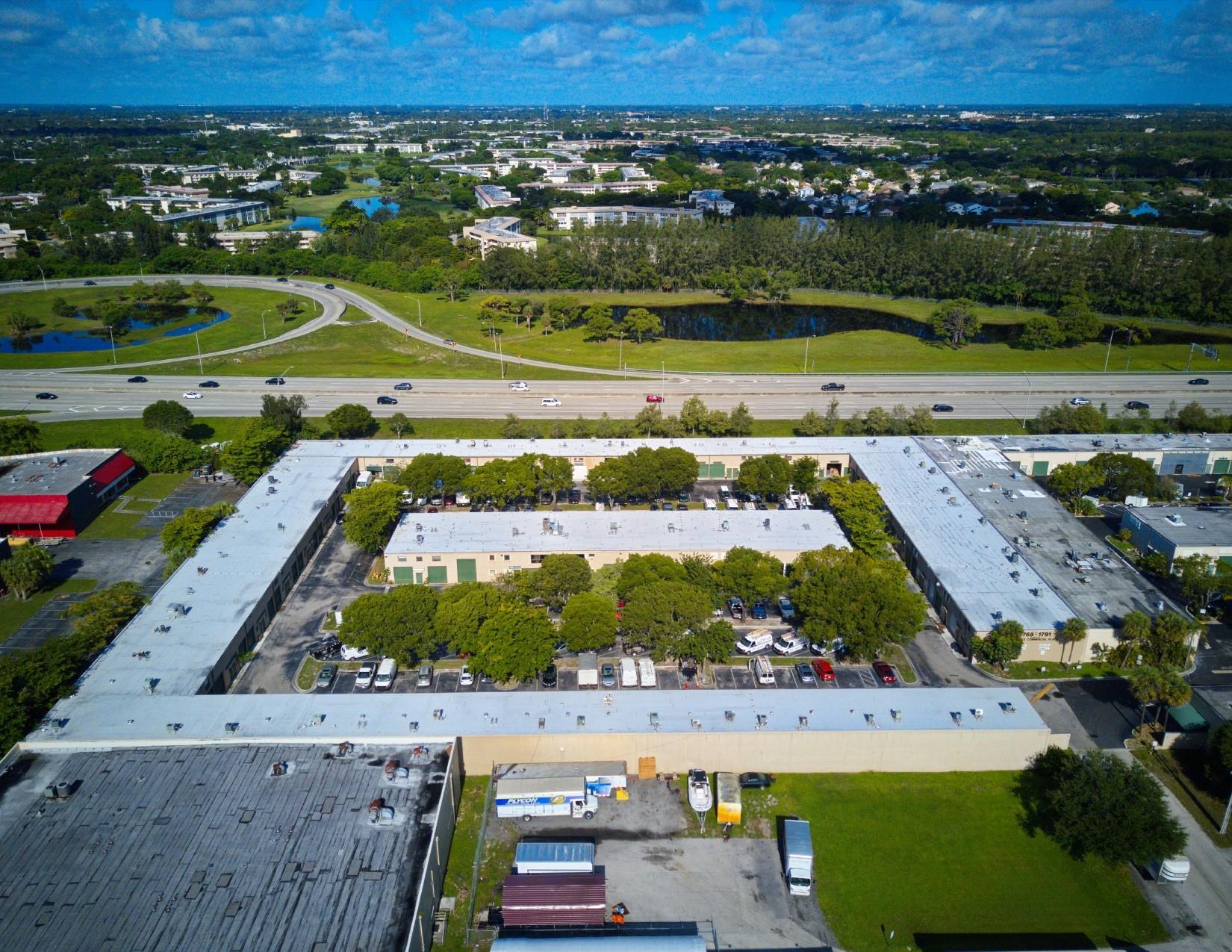 Affordable, air-conditioned warehouse available in early July, 2025. Near the Turnpike and I-95! Ideal for storage, business operations, or creative use. Zoned I-1 and featuring a 2017 concrete T-roof, this clean and functional space offers a 19' x 48' warehouse footprint with 16' ceilings and a 12' x 12' automatic overhead grade-level door. Enjoy a spacious mezzanine with office or storage potential, plus central A/C. Great location, flexible use, and ready to go!