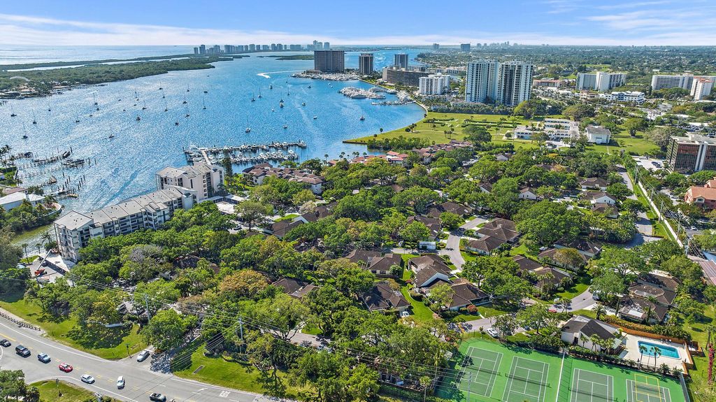 Photo of 1660 Twelve Oaks Way #101 &amp; 50ft Slip, North Palm Beach, FL 33408 (MLS # R10969915)