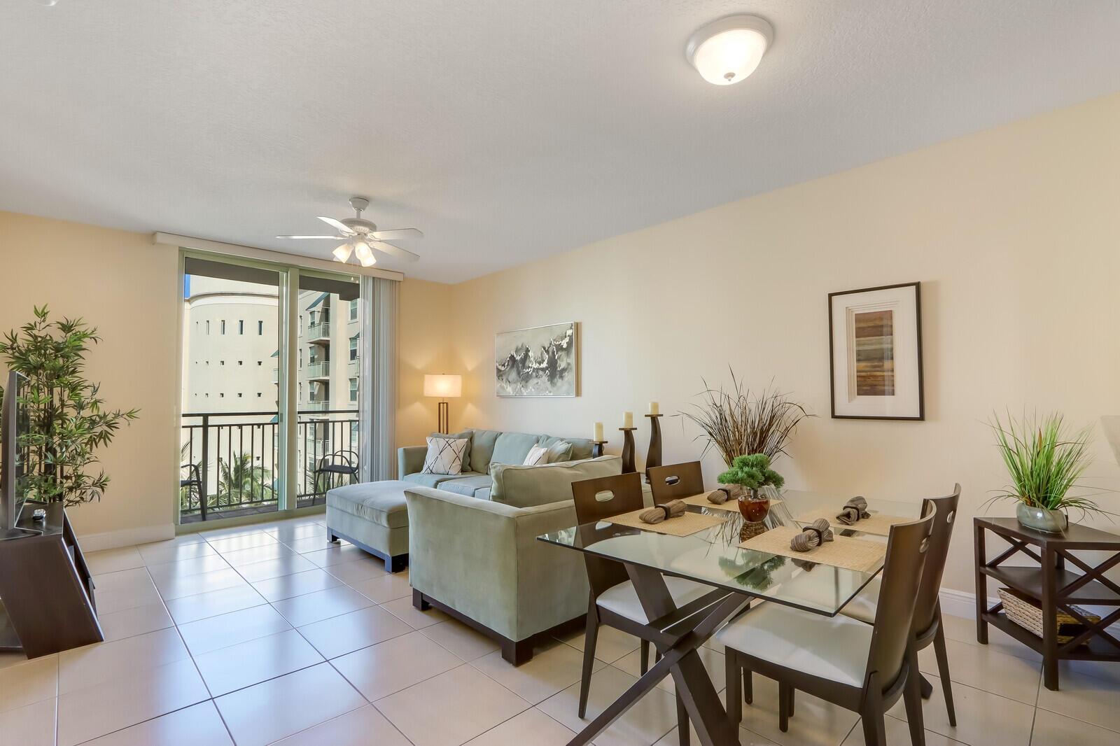 ''Welcome to 610 Clematis Condo! Our one-bedroom, one-and-a-half-bath fully furnished unit offers stunning views of the pool and courtyard. Located in a resort-style community, 610 Clematis sets a high standard for quality and attention to detail. Upon entering, you'll be impressed by the ultra-chic lobby featuring limestone, wood paneling, and coffered ceilings. Enjoy the peace of mind that comes with 24-hour roving security, controlled access to the resident-only parking garage, and personalized key card security access.''