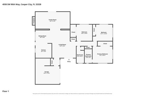 Tiny photo for 4930 SW 90TH Way, Cooper City, FL 33328 (MLS # B26054397)