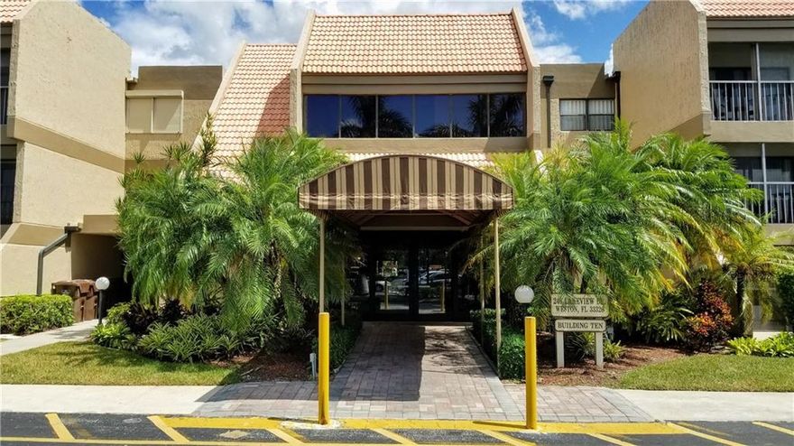 Weston, FL. Building 10 in the Racquet Club. Completely renovated and unlived in since completion. Almost everything is brand new! New tile floors, hypoallergenic carpeting, bathrooms and kitchen! Freshly painted with brand new appliances- dishwasher, stove, stacked washer/dryer, microwave. Central air is from 2015. All closets have new built in racks. Great water views from the screened in balcony. Did I mention everything is new?