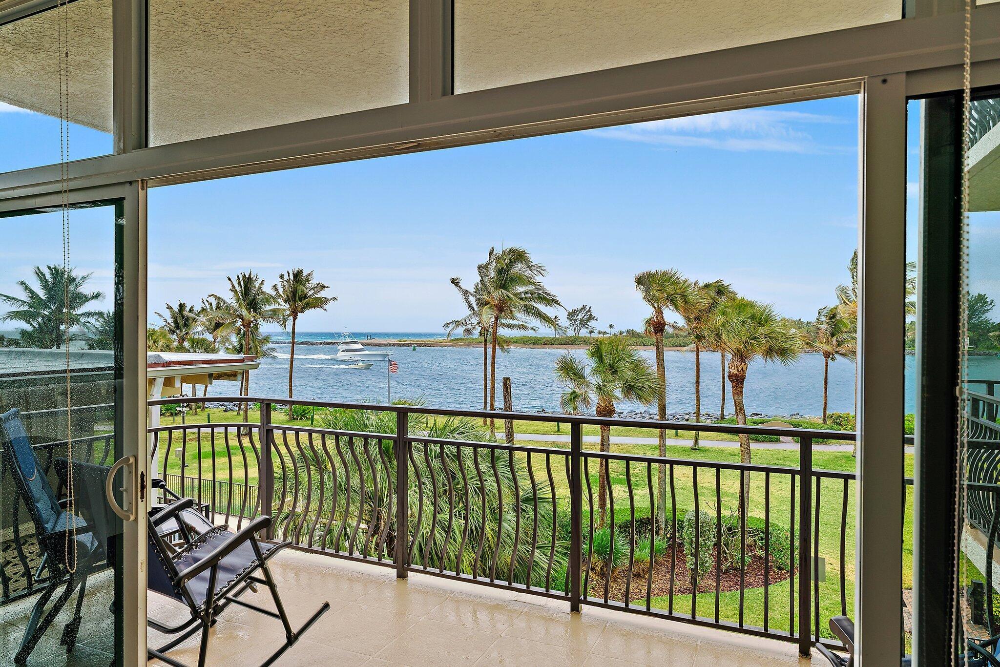 Welcome to your new waterfront oasis nestled along the Palm Beach Inlet, in the highly sought after Palm Beach Shores, Florida! This stunning residence epitomizes luxury coastal living, offering a serene escape with breathtaking views. With three spacious bedrooms and two and a half bathrooms, this residence boasts ample space for both relaxation and entertaining. The heart of the home lies in its open-concept living area, where views of the inlet create a seamless connection to the natural beauty just beyond your doorstep.Outside, your private balcony beckons with sweeping views of the Palm Beach Inlet and the ocean. Watch as boats glide by , or simply relax and soak in the sights and sounds of waterfront living at its finest.