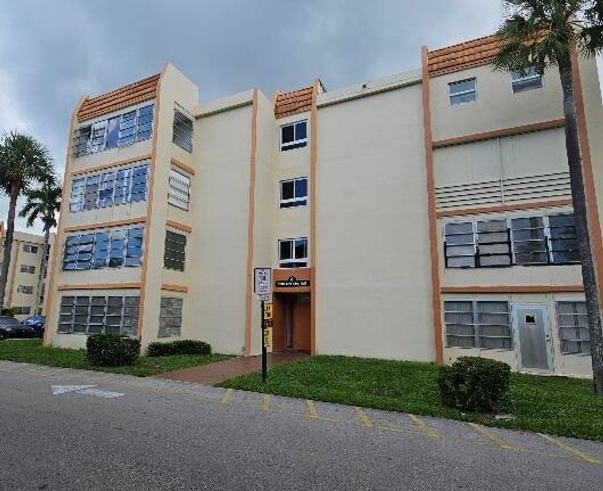 Seller will pay off special assessment at closing. Nice first floor corner unit. Upgraded kitchen with granite counter tops. Stainless steel fridge, stove, dishwasher and microwave. Tiled throughout. Large living room and huge bedroom. Big walk-in closet. Investors welcome or homebuyer. Building access by code. Tenant currently in place.