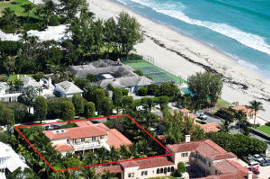 Gorgeous 5BR/6.2BA Ocean Block Mediterranean on prestigious Wells Road. Sunny home has library, fireplace, marble and hardwood flooring, and 2 car garage. Fantastic indoor and outdoor living spaces make this home perfect for entertaining. Backyard features loggias, pool, and spa. Master suite with dual closets and baths opens onto large balcony.