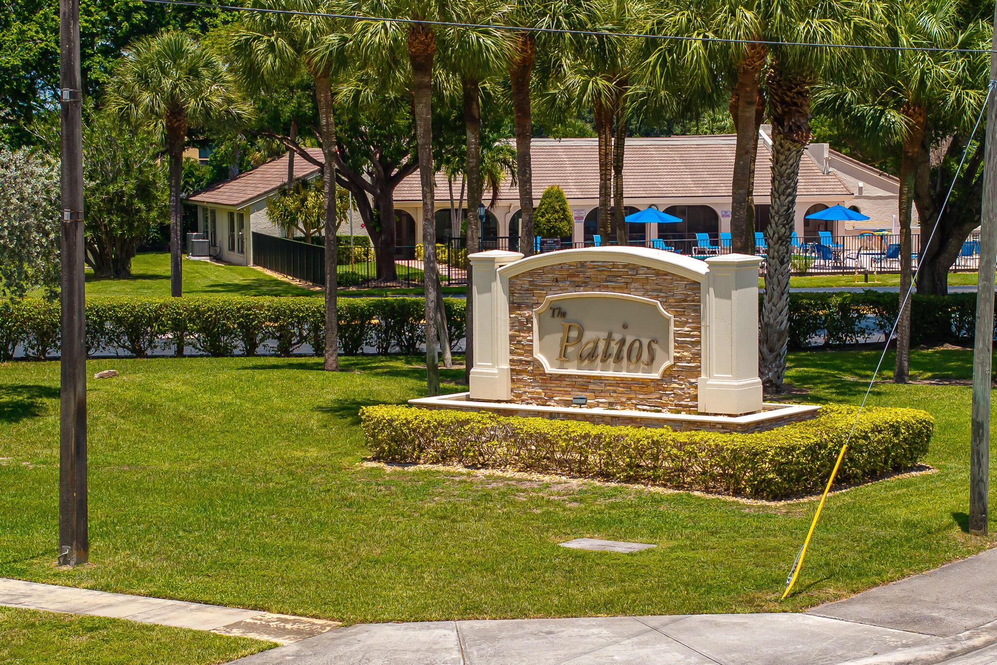PATIOS OF BOCA BARWOOD CO - Residential