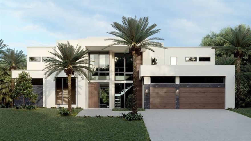 The pinnacle of a true polished modern masterpiece overlooking the Loxahatchee River sitting on 119 feet of direct waterfront.  Come drop anchor, and be ready to get blown away by this insane 5 bedroom, 7 bathroom + office + loft, 3 car garage home. You'll fall in love the moment you walk through the doors. Featuring a true custom chef's kitchen with 12 foot ceilings perfect for entertaining and hostings friends and family. This is a boaters dream, and has easy access to the open waterways.