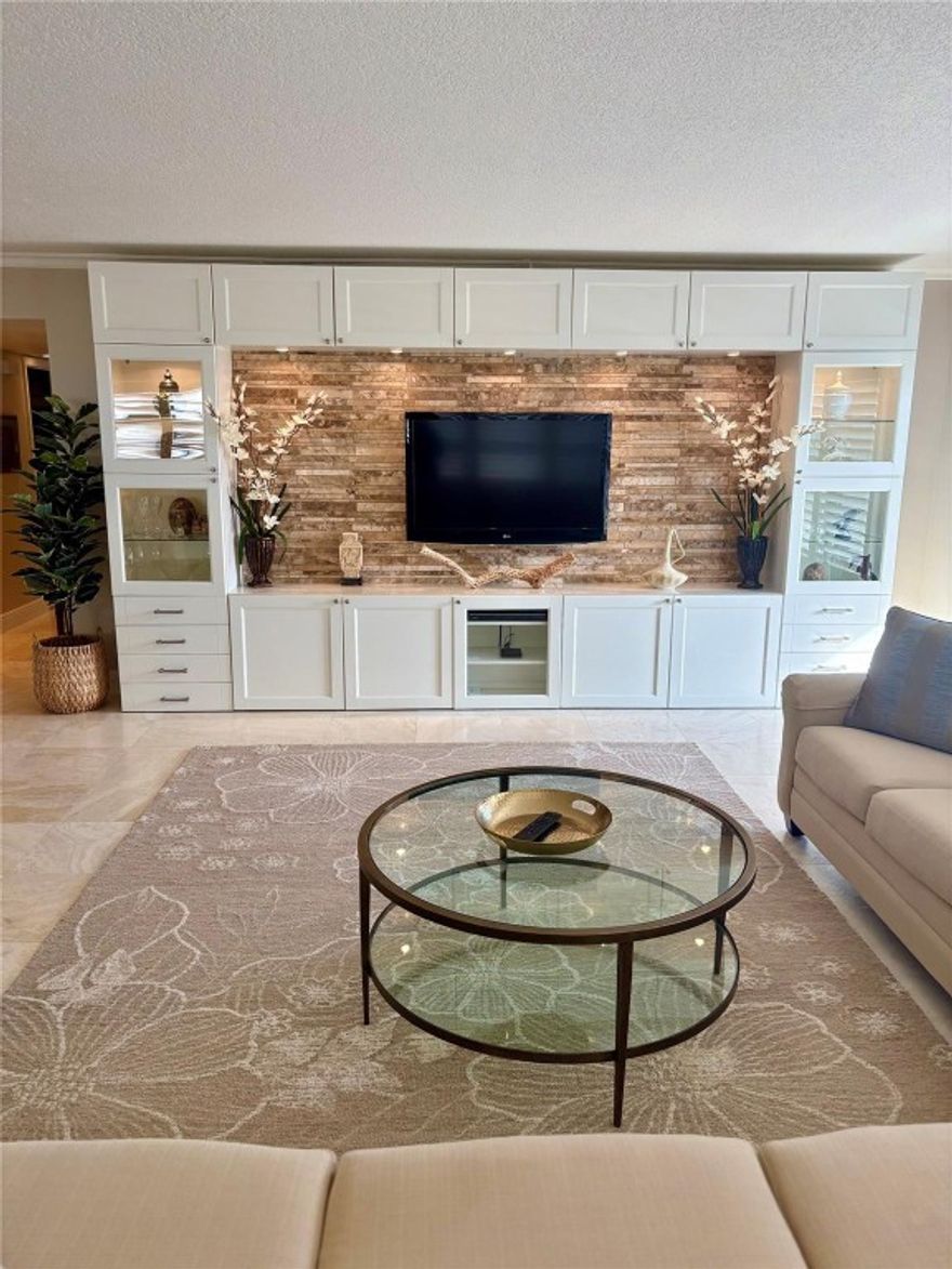 Grand & elegant upscale remodeled oasis in the sky*No expense spared: New windows & appliances throughout*Waterfall kitchen w/all new appliances throughout*Hidden Gem on 5 acres of beautiful grounds*Panoramic 270 degree unobstructed sunny view from this SW corner unit with XL wrap around balcony*Stunning views of ocean, intracoastal & downtown Ft. Lauderdale & Las Olas*Completely south-facing unit*Huge custom walk-in closet*Exquisitely done and must see*Security guarded gate & lobby*Every amenity: Pool, tennis courts, ping pong tables, covered outdoor grill, bar & patio area can seat 80*Boat slips with direct access to the intracoastal & ocean*Available furnished or unfurnished*Bring your most discerning buyer Far/Bar as-is contracts only*Please allow 72 hours for reply to offer*