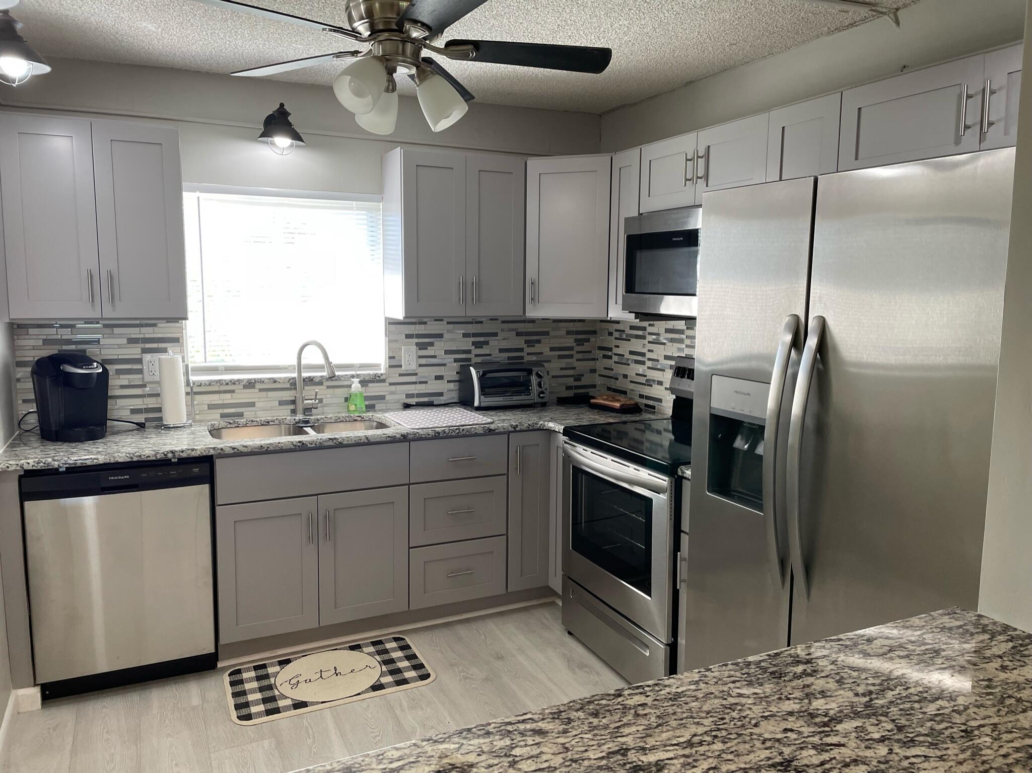 Beacon 21 is an Active 55+ Community only minutes from downtown Jensen and the Beaches. The community offers a marina for boats under 20 feet, 2 pools, clubhouse, tennis, and covered parking. This 2/2 has been meticulously renovated and stocked for a turnkey furnished rental experience. Granite countertops, beautiful hard floors throughout, stainless appliances, VIZIO TV, walk-in closets, etc.! Come take a look and make this your new home!