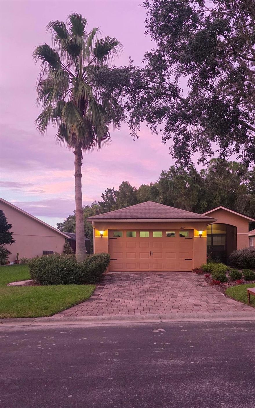 This 2 bedroom, 2 bath CBS Chardonnay model is nestled in a quiet street with a conservation in the rear. Home flooring is tile and laminate. Kitchen has a pantry and comes with all kitchen appliances, plus washer and dryer, and water softener system in the garage. A nice screened-in lanai in the front. Home has a breakfast bar and eat-in kitchen, overlooking the conservation in the rear. Just steps away from one of 14 pools in the community. The roof was replaced in 2020, home was painted inside and out same year.  Solivita offers an array of amenities, from 2 PGA 18-hole championship golf courses, 2 state-of-the-art Amenity Centers, 14 pools, 3 restaurants, tennis courts, pickleball courts, and many more. Across the street from the HCA Poinciana Hosp and the new Poinciana Lakes Plaza.