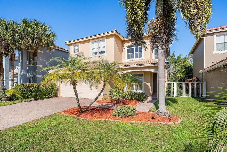 Welcome to this immaculate 3 bedroom + bonus space pool home located on a private lot in a gated community! This spacious home with vaulted ceilings, offers a great floor plan and bonus space throughout. The backyard oasis provides plenty of privacy while you enjoy your salt water pool. This move in ready home offers Convenient location close to shops and restaurants. Look no further and come check out this gorgeous home today!