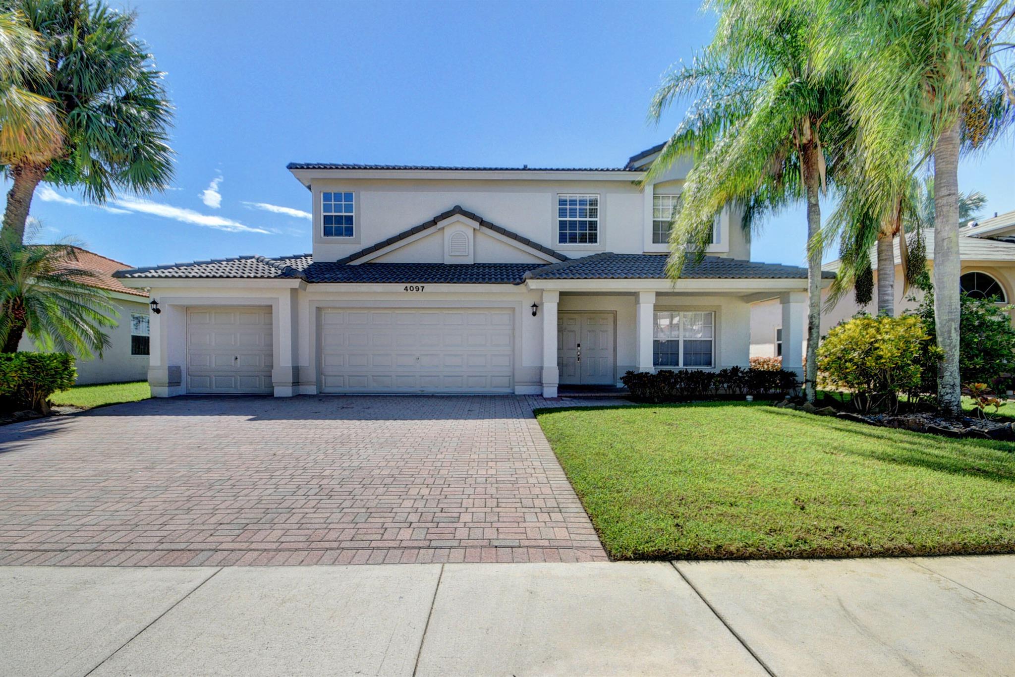 This stunning home is located in the Gated Community Isles at Wellington, close to great schools and offers everything you could want in a dream home. The property has been freshly painted and features an open balcony of the large main bedroom. 2 bedrooms share a bath and the third bd. with its own bath. 3 car garage is perfect to storing all of vehicles and toys. the best part of the location is to wake up every morning to a breathtaking views or enjoy spending evenings relaxing on the enclosed patio or balcony listening to the sounds of nature. This is the perfect place to create lasting memories with family and friends. Don't miss out on this amazing opportunity to rent a peace of paradise. Call us for a showing.