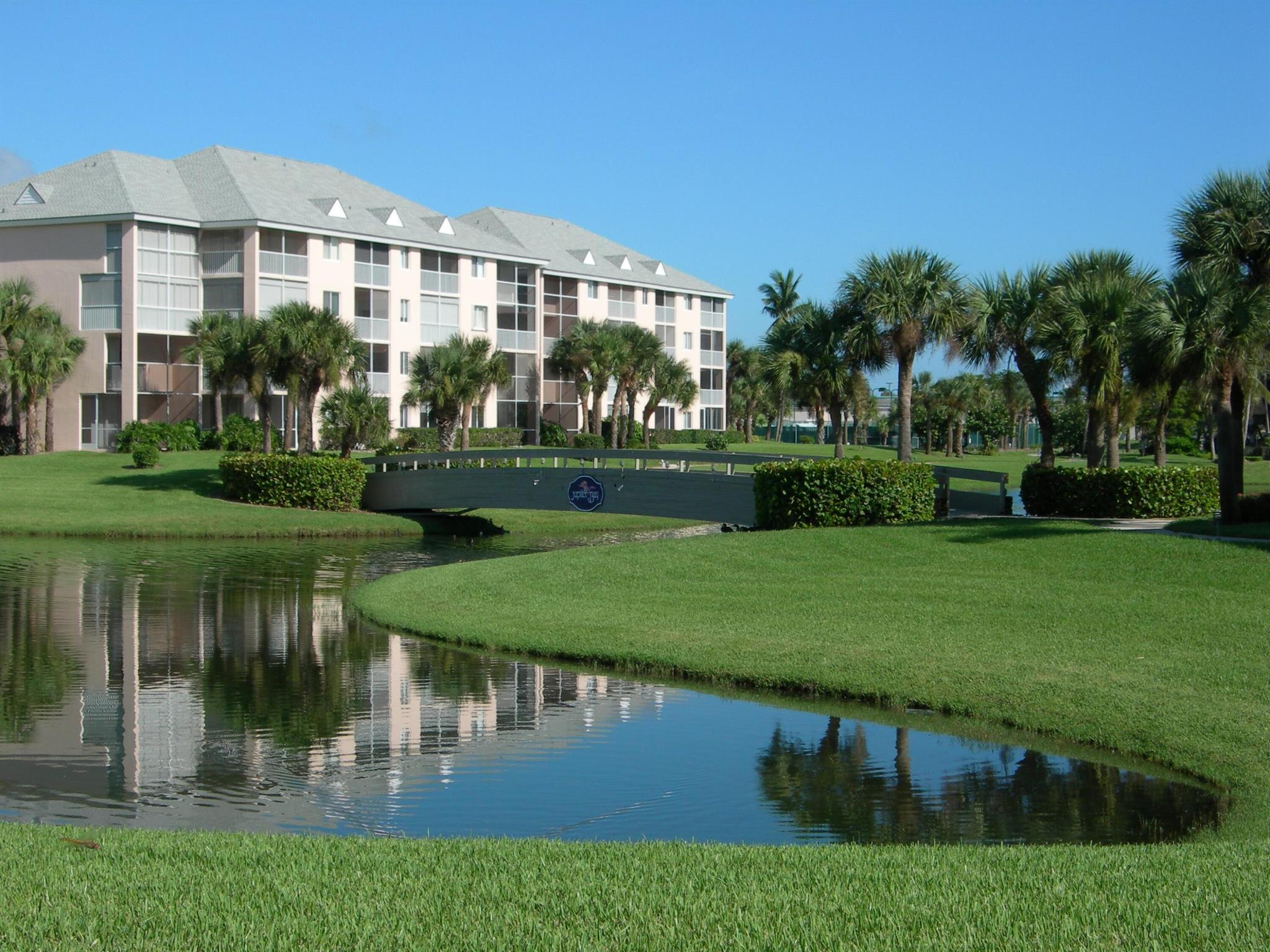 This townhouse is SPECIAL...Awesome location and Upgraded to the Max. Enjoy this updated 2/2.5 townhouse with serene lake views in walk to the beach location. King in master, King in guest room.Jupiter Bay is distinctively different from any other resort-style condominium in the area. It's the kind of setting that dreams are made of. The start of memories to last a lifetime. Jupiter, Florida. Quaint. Alluring. Only a 350 yard walk through Carlin Park puts you in touch with seven glorious miles of unspoiled beach. Take a quiet stroll among the wild sea oats and sea grapes. Majestic sunrises bring forth the light of day over the Atlantic. Owner open for ideas of lease terms on sliding scale of rental amounts. Available December 4 to Dec 15