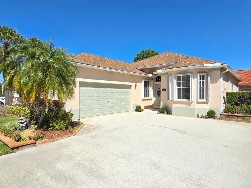 Step into homeownership with total peace of mind: this 3BR/2BA home features a BRAND NEW ROOF (Jan 2025), new 7'' gutters, new water heater, refrigerator, and fresh 2025 exterior paint and landscaping. Located in the heart of the family-oriented Saratoga community, you are just steps from the community pool, tennis, and pickleball courts.

Inside, soaring vaulted ceilings and a desirable split-bedroom layout provide a spacious, airy feel. This is a solid home with room to make it your own; the aggressive price point specifically allows you the budget to create your dream interior with custom updates while building instant equity. ALL furniture is included, making this a truly seamless move-in opportunity!