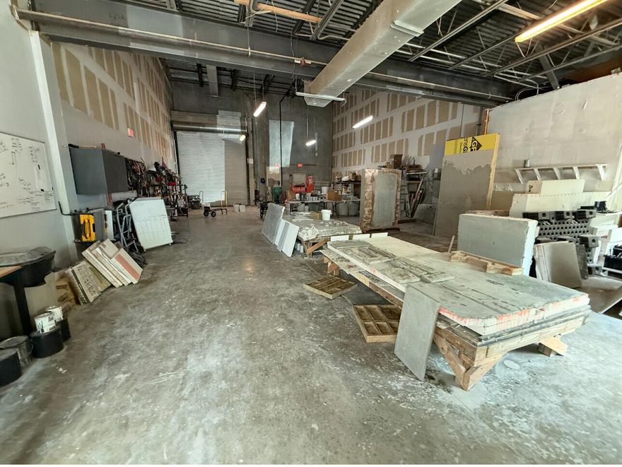 Great opportunity to rent out this 3,100 industrial space which included a 600 foot mezzanine. Great warehouse, with 25 foot ceilings, one bay door with dock area, one bathroom, and 25% of the unit is air conditioned. The complex has plenty of parking. The warehouse has the perfect location, as it is right off Congress and Lake Ida in Delray Beach. Very close to 95! This is a great opportunity that won't last.