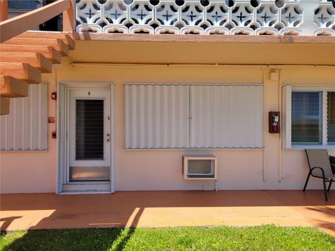 A home in Hallandale Beach