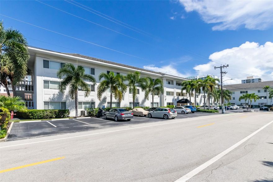 Do you want to spend some time in a lovely waterfront community?  If your answer is yes, then this is the place for you!!!  This beautiful 1/1 unit has an amazing water view.  You can also take a dip in the pool which is on the intracoastal so you can watch the yachts sail by while on your float!  The unit has an updated kitchen for those who love to cook.  Feel the safety of having hurricane impact windows and front door.  There are tiled floors throughout the unit.  For those beach goers, just cross the bridge and you are on the sand!  Within minutes you can explore the many restaurants, shops, cafes and so much more.