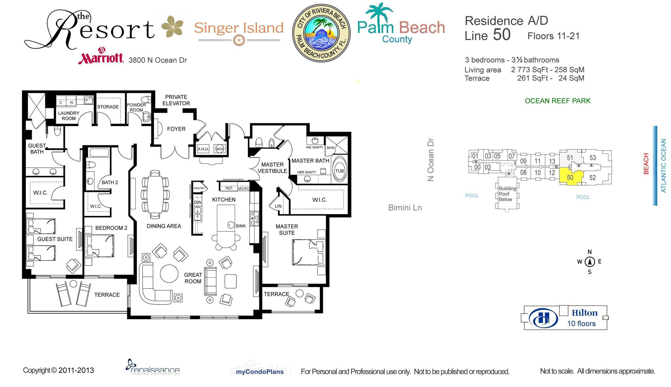 RESORT AT SINGER ISLAND RESIDENTIAL CONDO - Residential