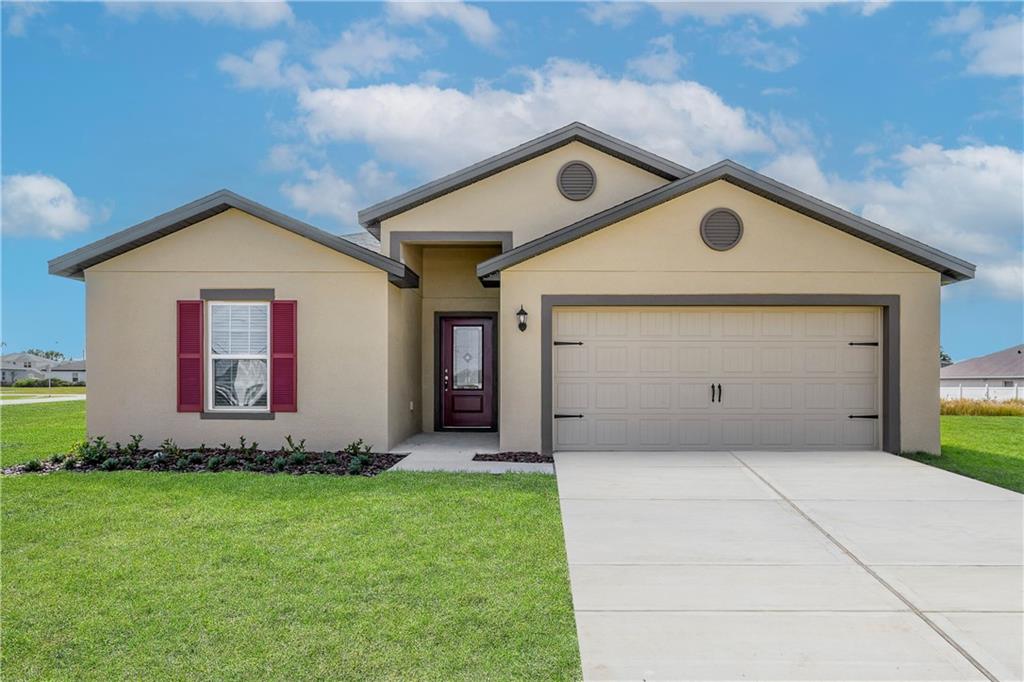 Move In Ready! This one-story home features an open-concept floor plan, 5 bedrooms and 3 full baths
complete with thousands of dollars’ in upgrades included. Features such as energy-efficient Whirlpool®
appliances, sprawling granite countertops in the kitchen, beautiful wood cabinets, brushed nickel
hardware and an attached two-car garage. The Capri also consists of a covered back patio, front yard
landscaping and a master suite complete with a massive walk-in closet. Best of all, Port St. Lucie
residents looking to live in a premier location are presented with a plethora of local area attractions
such as amenity-packed parks, pristine beaches and water recreational activities.