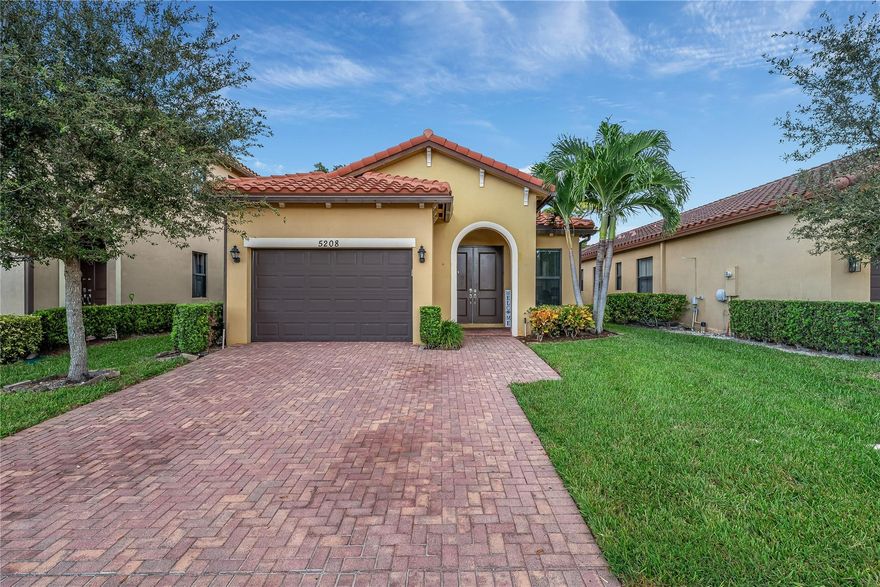 Welcome to this beautiful single family home, built less than 6 years ago located in the desirable area of Tamarac. This home is move-in ready with an open floor plan, modern kitchen with an island, wood cabinets and stainless-steel appliances.  Refrigerator and washer are 1 year old, A/C serviced 10/25.  Enjoy the backyard of your own private oasis with your privacy fence and covered patio for entertaining or family gatherings.
Conveniently located near parks, shopping, restaurants and the Turnpike.