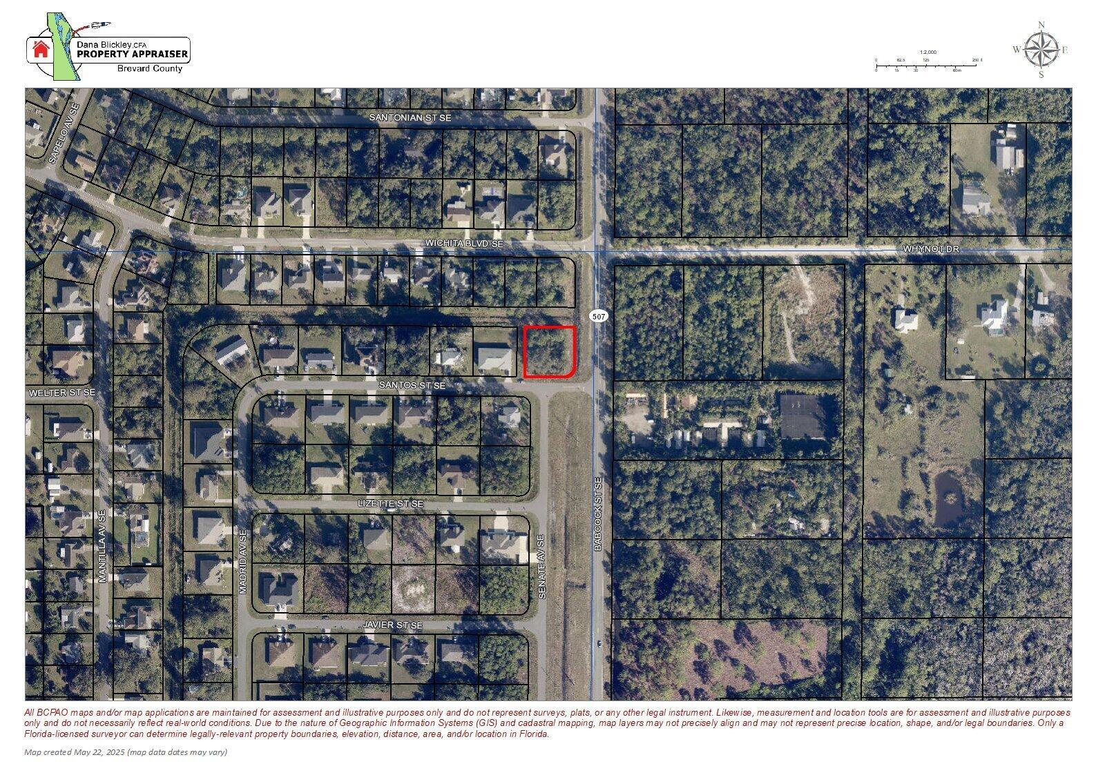 Prime corner lot now available in fast growing Palm Bay, Brevard County Florida. Single family or multi-family use. Buy and build or hold for investment.