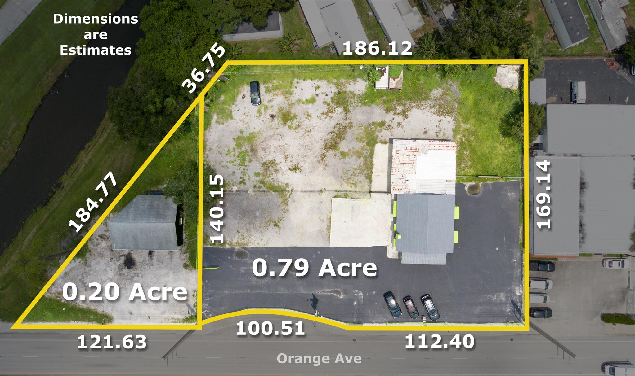 Looking to expand your business in a thriving area? This property features a spacious car lot and a two-bay mechanic garage, just minutes from downtown Fort Pierce and close to I-95! High visibility and easy access make this an unbeatable location. Newly paint inside and outside, new floors, new A/C. The grown refinished. Perfect for automotive businesses or investors seeking a prime location with excellent access to major routes. Don't miss out on this unique opportunity!Currently being used as car lot, Office and auto - repair shop. 2 Parcels and address combined3328 Orange Ave ID#:240824300010002 and 3702 Orange Ave Parcel ID#:2408603 01110000