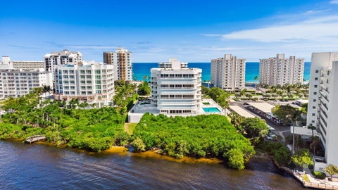 Tiny photo for 3210 S OCEAN Boulevard #303, Highland Beach, FL 33487 (MLS # B26089938)