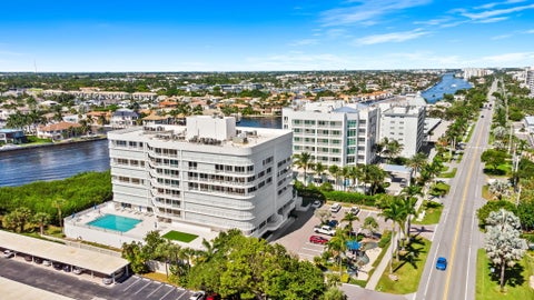 Tiny photo for 3210 S OCEAN Boulevard #303, Highland Beach, FL 33487 (MLS # B26089938)