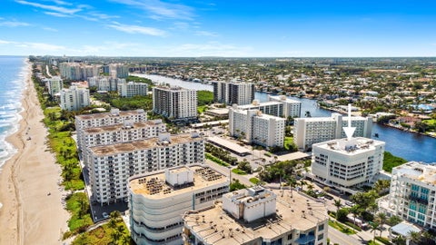 Tiny photo for 3210 S OCEAN Boulevard #303, Highland Beach, FL 33487 (MLS # B26089938)