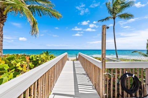 Tiny photo for 3210 S OCEAN Boulevard #303, Highland Beach, FL 33487 (MLS # B26089938)