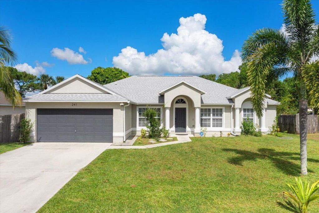 Photo of 241 SW Starfish Avenue, Port Saint Lucie, FL 34984 (MLS # R11025756)