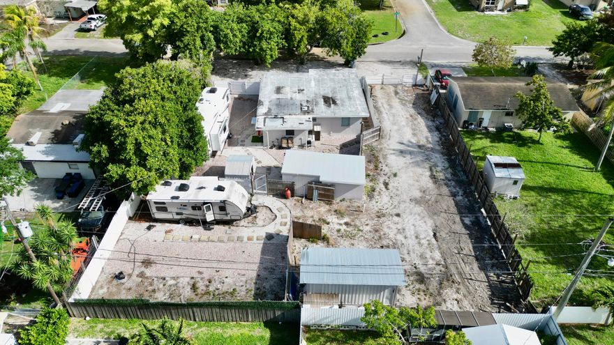 Excellent opportunity for first-time investors!!!! If you are looking to invest in a property that will generate income since the first day, furthermore, after you make your monthly mortgage payments, this is your chance. This property is currently generating $6,800 per month, has 9+ parking spaces, and sits on a 14,000 sq ft double lot—a rare find in this area. Also is multifamily-zoned area. Located in the heart of West Palm Beach, it is ideal for rental income. New Roof Replaced