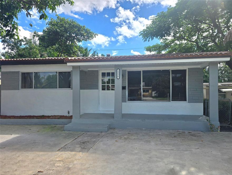 Relax in style in this beautiful Hollywood property with 3 bedroom, 2 full bathrooms, private pool, and steps to the beach. Rent includes pool maintenance.