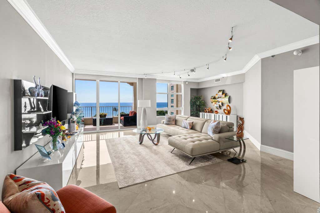 Photo of 3740 S Ocean Boulevard #706, Highland Beach, FL 33487 (MLS # R11106550)