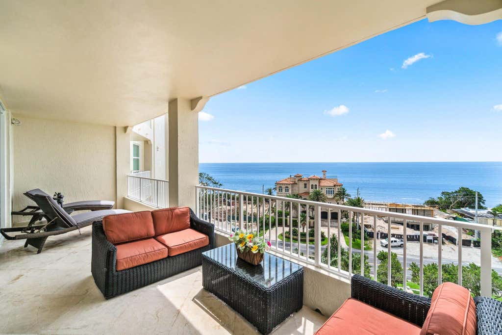 Photo of 3740 S Ocean Boulevard #706, Highland Beach, FL 33487 (MLS # R11106550)
