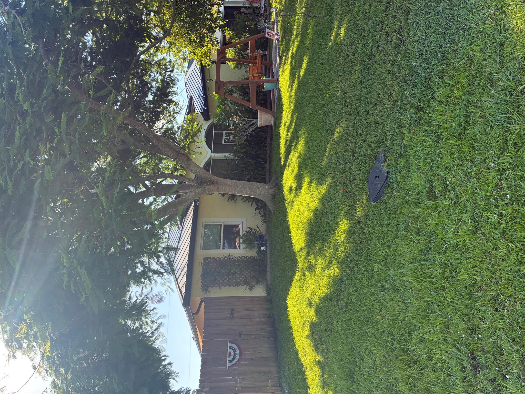 Live in your own tropical paradise with this updated 4/2/2 home with POOL and SPA in beautiful Port St Lucie, FL. Featuring a saltwater pool with attached spa hot tub, and surrounded by mature native trees, this property is perfect for living the Treasure Coast lifestyle. Enjoy a spacious split layout that boasts 2100+ sqft of living space with wood-plank tile in the main living areas, and high volume ceilings throughout. Entertain your guests with a modernized gourmet kitchen featuring granite counters, plenty of storage, and a functional layout. Brand new standing seam metal roof system, 8 ft privacy fence, expanded driveway and a newer A/C, will give you all the piece of mind you need! PLUS No HOA, so bring all your toys!