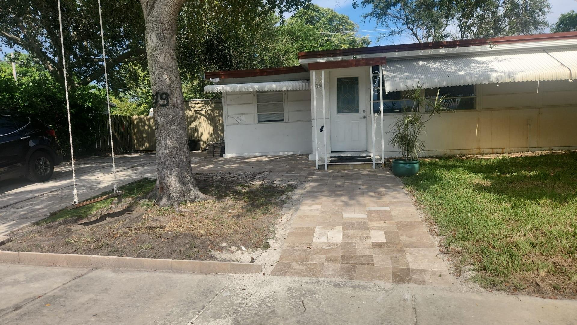 Single family house with a large backyard and spacious driveway. Great area and close to shops, restaurants, schools.