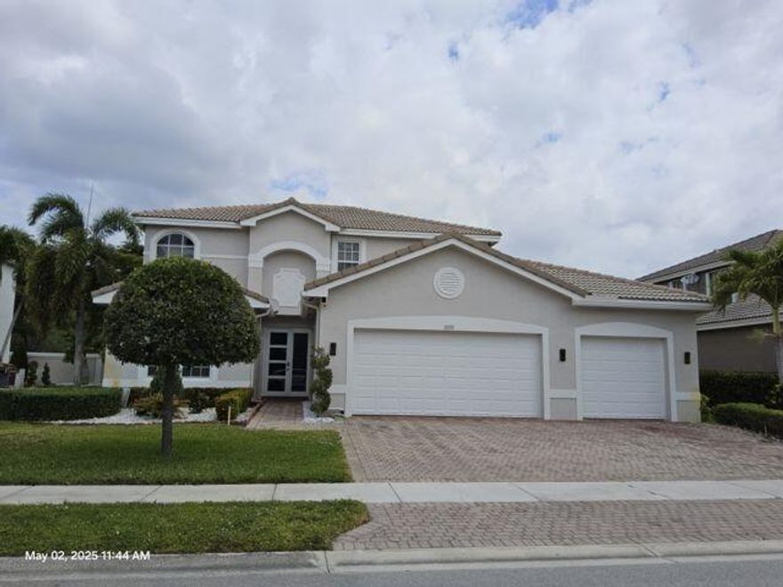 Beautifully maintained and located in the highly sought-after Sunset Falls community, this spacious home offers 5 bedrooms, 3 full bathrooms, and a 3-car garage. The thoughtfully designed layout includes a first-floor bedroom with a full bath—ideal for guests or multi-generational living. Enjoy the benefits of a gated community with resort-style amenities, including a pool, fitness center, clubhouse, and playgrounds. Conveniently located near top-rated schools, shopping, dining, and everyday conveniences, this home offers the perfect blend of comfort, luxury, and lifestyle.