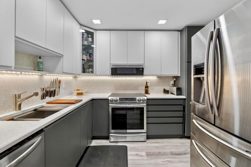 LOCATED IN A PRIME LOCATION IN THE HEART OF FT LAUDERDALE, THIS BRIGHT AND SPACIOUS 11TH FLOOR RESIDENCE OFFERS 1334 SQ FT WITH 2 BEDROOMS AND 2 FULL BATHROOMS. ENJOY SERENE VIEWS FROM A LARGE BALCONY OVERLOOKING A BEAUTIFULLY LANDSCAPED COURTYARD, THE MIDDLE RIVER, AND THE OCEAN. IDEALLY LOCATED JUST MINUTES FROM LAS OLAS, GALLERIA MALL, DOWNTOWN  FORT LAUDERDALE, UNDER A MILE TO BEACH, THE AIRPORT, AND THE BRIGHTLINE COMMUTER RAIL.THE UNIT FEATURES AN UPDATED KITCHEN WITH QUARTZ COUNTERTOPS AND STAINLESS STEEL APPLIANCES, IMPACT WINDOWS AND DOORS THROUGHOUT, AND A LARGE WALK-IN CLOSET WITH ELFA SYSTEM. ADDITIONAL UPGRADES INCLUDE A NEW ELECTRICAL PANEL AND LUTRON ADORNE SWITCHES. ENJOY POOLSIDE RELAXATION IN THIS CHARMING RIVERFRONT OASIS. MAINTENANCE INCLUDES FIBER OPTIC WIFI AND CABLE