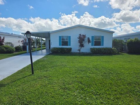 Treasure Coast Mobile Homes for Sale 81 3317 Ironwood Avenue Port St Lucie FL 34952
