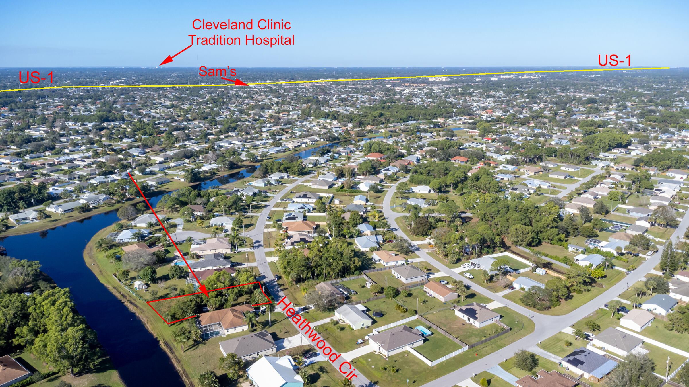 PORT ST LUCIE-SECTION 40- BLK 2833 LOT 43 (MAP 45/ - Land