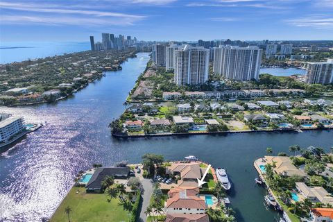 A home in Hallandale Beach