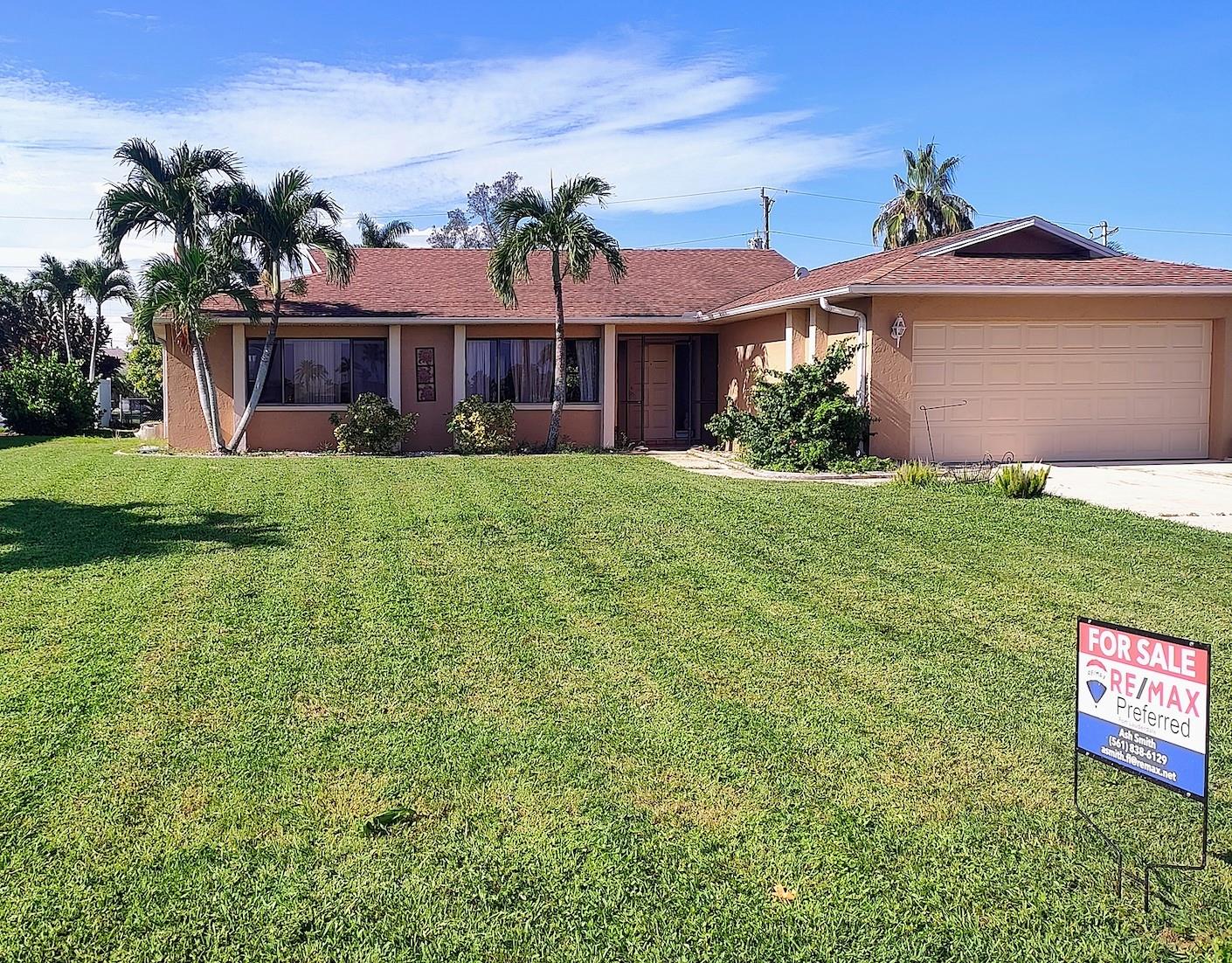 Nestled in the SW corner of Pelican, this beautiful 3 Bedroom, 2 Bathroom Home is a tranquil place of refuge for those newly retired or perfect for a young family. The Master Bedroom flows beautifully through the Bathroom suite out to the Tiki Hut and Swimming Pool for enjoyable sunny days at home feeling like a mini-resort.
Centralized Living & Dining areas between the Master and Guest Bedrooms, flows through the Kitchen to the Swimming Pool, providing user friendly space for hosting and entertaining family and friends. The Pelican Neighborhood is trending up with many new constructions and a constant flow of interstate or foreign buyers.