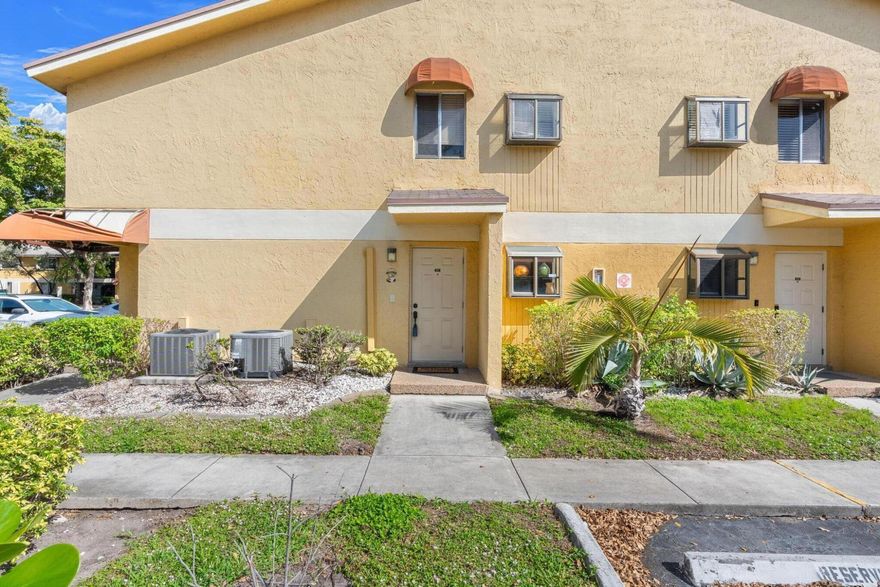 MILITARY SERVICE MEMBERS AND VETERANS FINALLY AFFORDABLE HOMEOWNERSHIP.  RARE OPPORTUNITY TO OWN THIS DELIGHTFUL 1ST FLR. UNIT WITH NO DOWN PAYMENT USING YOUR VA LOAN AND HOMETOWN HEROES TO PAY FOR CLOSING COSTS FOR QUALIFIED BUYERS.  LESS THAN 20 MINS. FROM THE VA CLINIC ON COMMERCIAL BLVD.  YOU EARNED IT! NOW USE IT! YOUR COE (CERTIFICATE OF ELIGIBILITY)  SELLER PAYS ALL SPECIAL ASSESSMENTS AT CLOSING FOR COMMUNITY FACELIFT. ENJOY UPDATED KITCHEN AND BATHS,  NEW FLOORING AND A FULL SIZE IN UNIT WASHER/ DRYER. MOVE-IN READY.   CREATE GENERATIONAL WEALTH FOR YOUR CHILDREN AND GRANDCHILDREN. CONVENIENTLY LOCATED IN THE HEART OF BROWARD COUNTY.  CURRENTLY VETERAN OWNED WITH VERY LOW TAXES.  REMEMBER YOU MUST HAVE A DREAM TO HAVE A DREAM COME TRUE.  HAVE YOUR KEYS BEFORE MEMORIAL DAY.